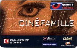 Carte Ciné Fidélité CF8 - face